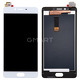 Дисплей для Meizu E2 M2E белый (LCD экран, тачскрин, стекло в сборе)