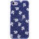 TPU чехол "SM" светящийся (Glow in the Dark) для Apple iPhone 7/8 (4.7") синий