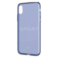 TPU чехол Baseus Simple Ultrathin для Apple iPhone X / iPhone XS синий