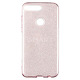 Чехол силиконовый Remax Glitter Huawei Y7 Prime 2018 розовый
