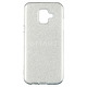 Чехол силиконовый Remax Glitter Samsung J610 Galaxy J6 Plus серебристый