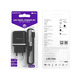 Мережевий зарядний пристрій Borofone BA25A 2 USB 2.4A Micro чорний