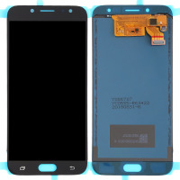 Дисплей для Samsung J730F Galaxy J7 2017 черный (TFT экран, тачскрин, с регулируемой подсветкой IPS)