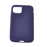 Чехол Glass Case для iPhone 11 Pro синий без лого