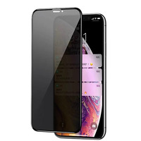 Защитное стекло Anti-Spy для iPhone 12 Pro Max черное