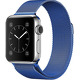 Ремешок металлический Milanese Loop (magnetic) для Apple Watch 38/40mm синий