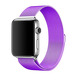 Ремешок металлический Milanese Loop (magnetic) для Apple Watch 38/40mm фиолетовый