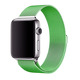 Ремешок металлический Milanese Loop (magnetic) для Apple Watch 38/40mm салатовый