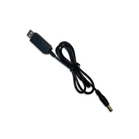 USB кабель с преобразователем напряжения с 5V на 12V 0,5А 5.5 х 2.1 мм DC для роутера