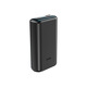 Зовнішній акумулятор Power bank Hoco Q1A 20000mAh чорний