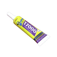 Клей силиконовый MECHANIC T7000, чёрный, 15ml, в тюбике с дозатором