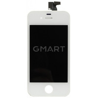 Дисплей для iPhone 4S белый (LCD экран, тачскрин, стекло в сборе)